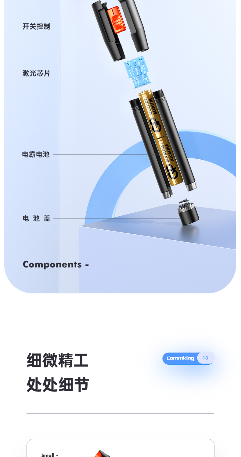 通信汪CK2300系列光纤红光笔