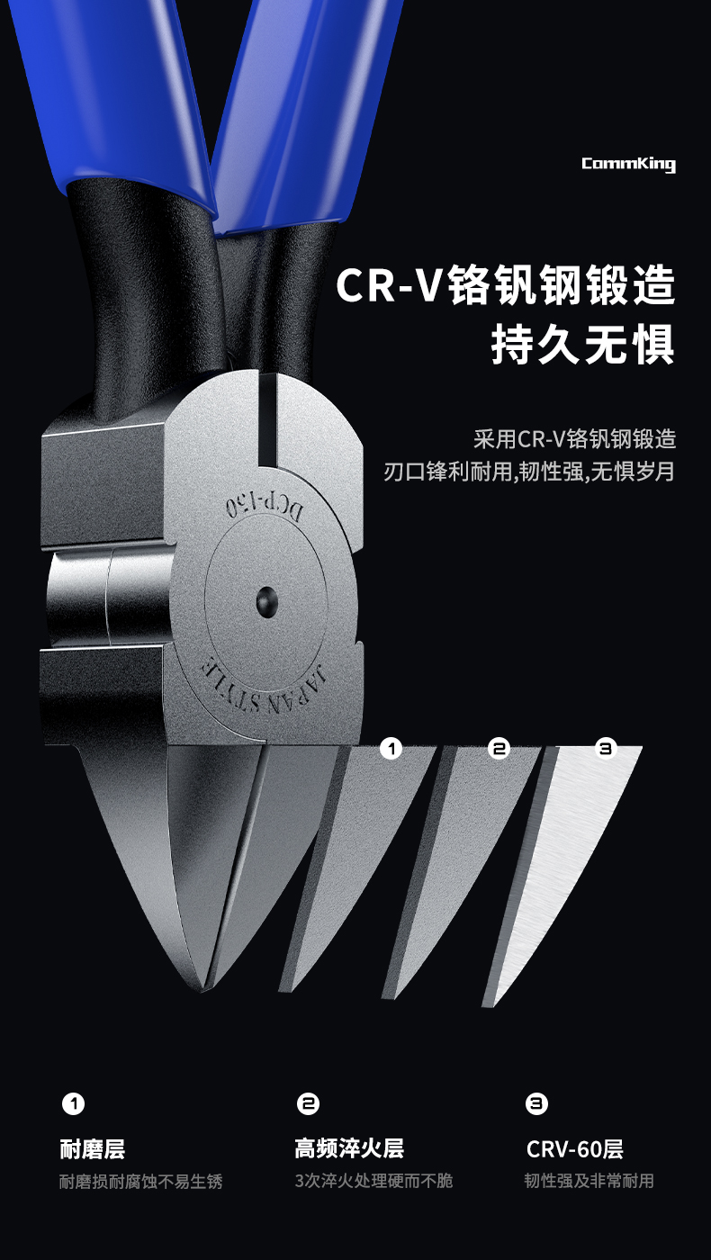 通信汪DCP-150光纤斜口钳