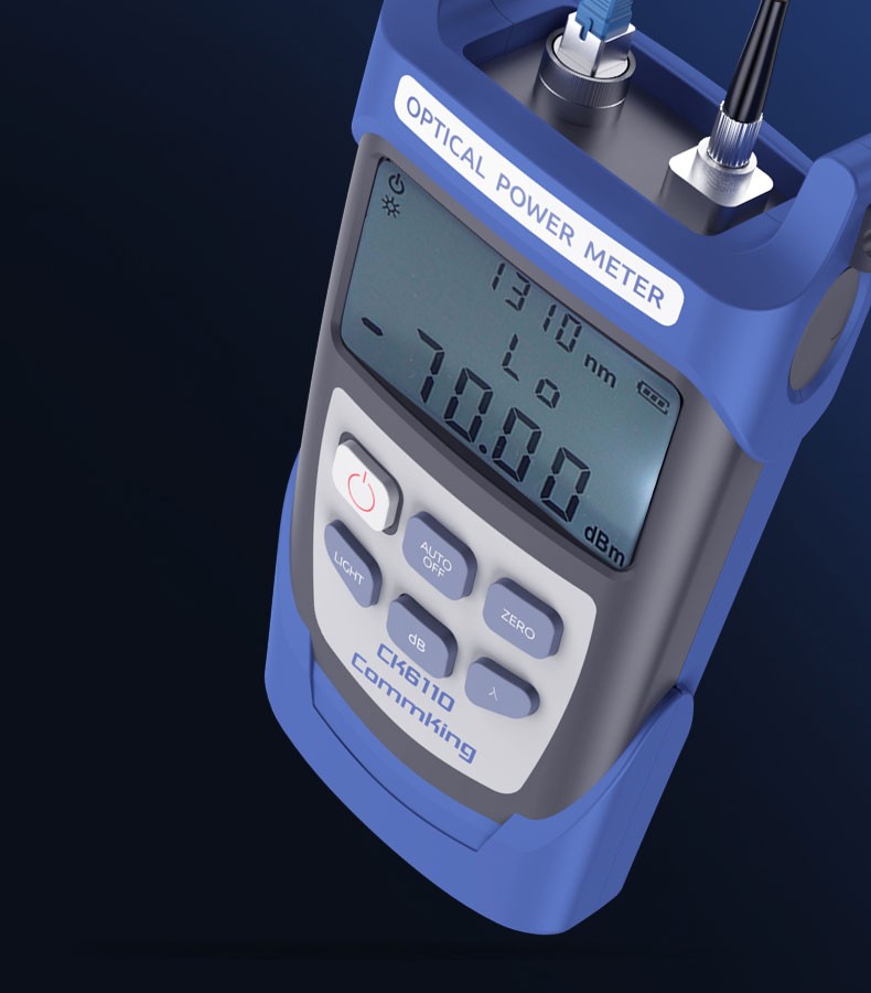 通信汪CK6100系列光功率计红光一体机