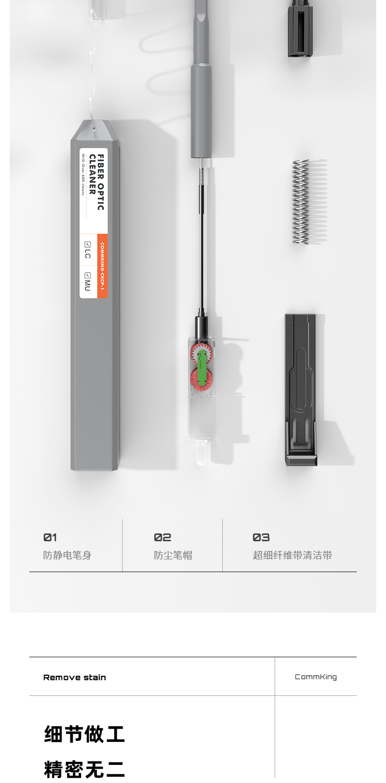 通信汪CKCP-1/2光纤清洁笔