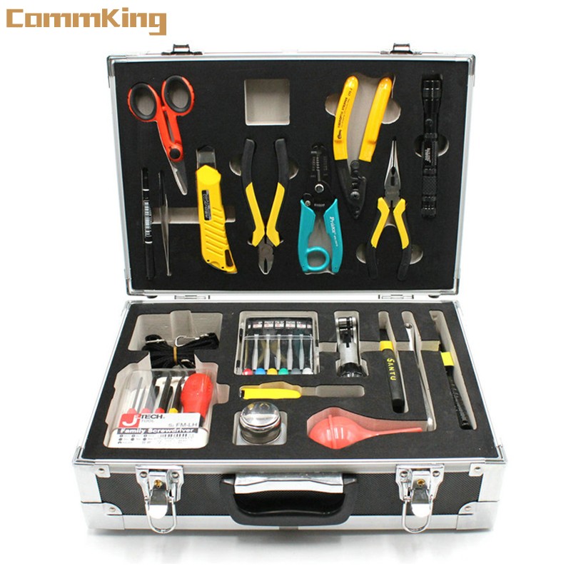通信汪CKTC-1光缆施工工具箱19件套